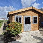 Blokhut bruin geïmpregneerd